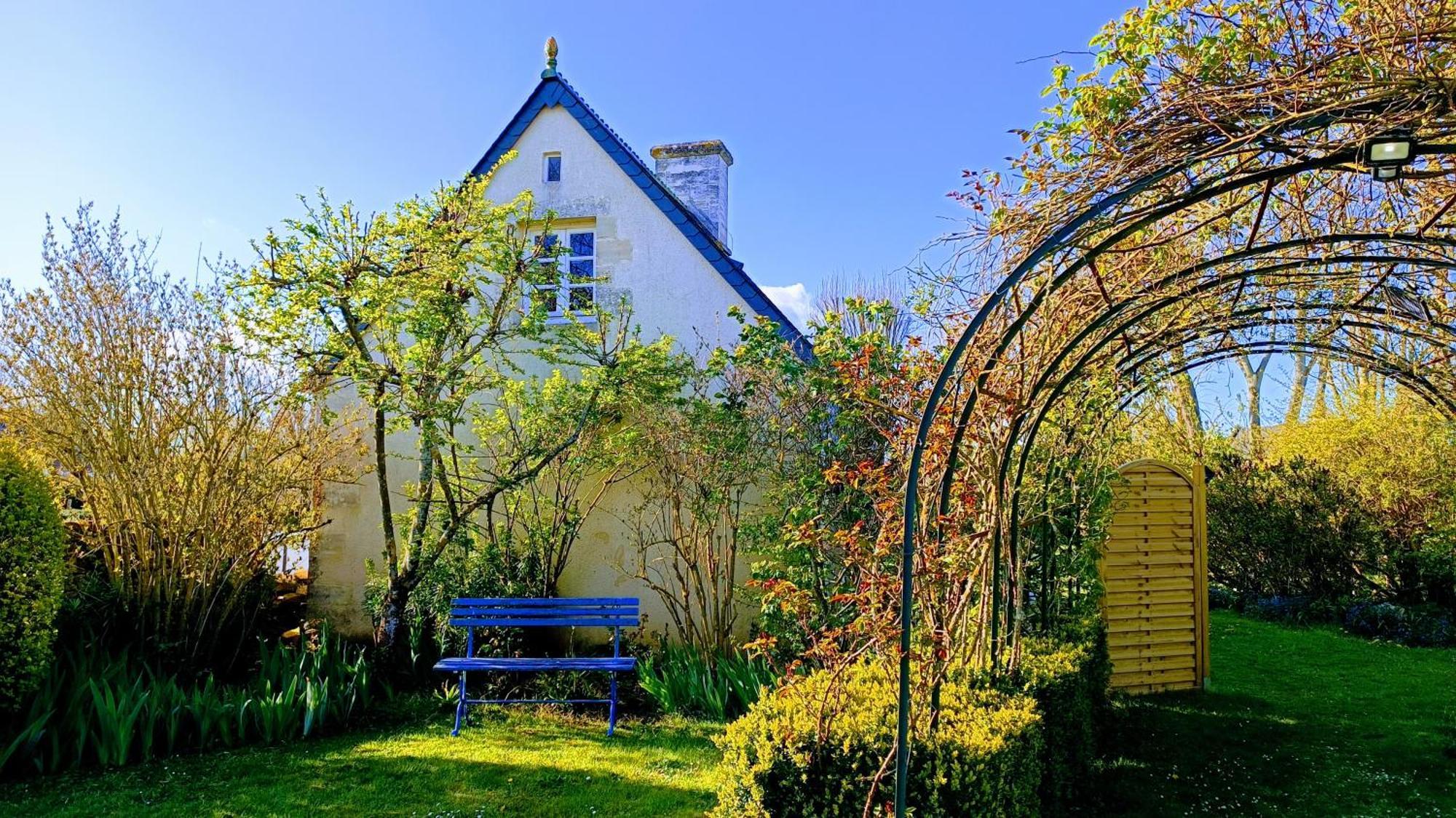Charmant Logement Dans Un Ecrin De Verdure Le Manoir  Exterior foto
